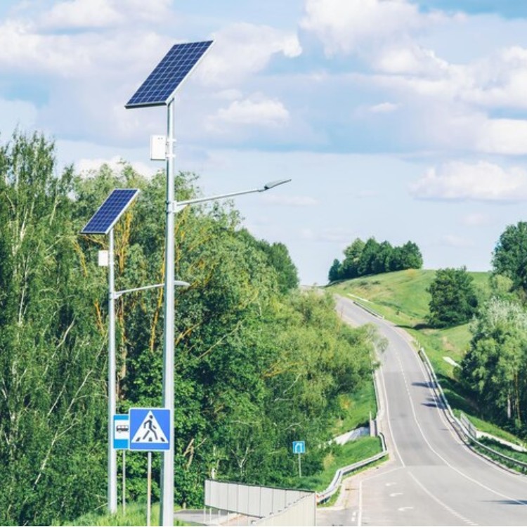 Solar Street Light Installation